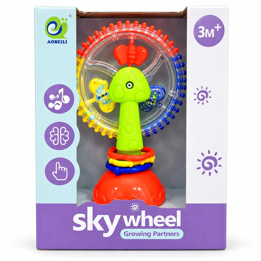 Rueda sensorial Sky Wheel Aobeili para bebé