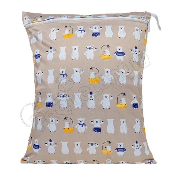 Wetbag Diseño Ositos Blancos