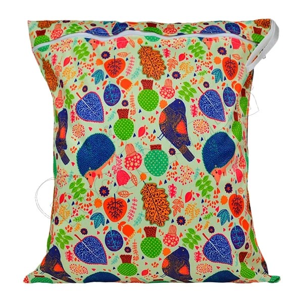 Wetbag Diseño Puercoespín con hojas