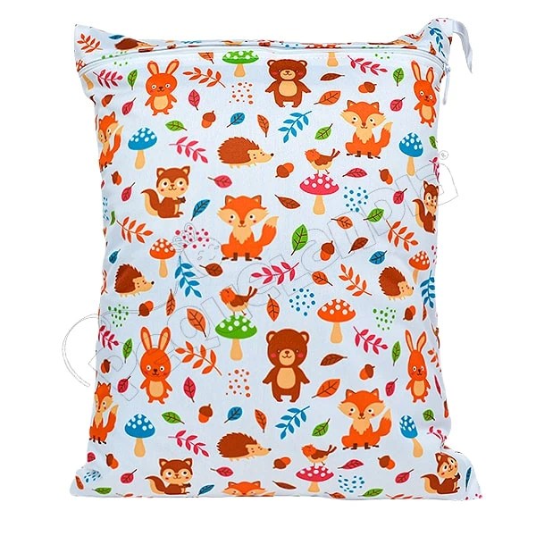 Wetbag Diseño Puercoespín y amigos