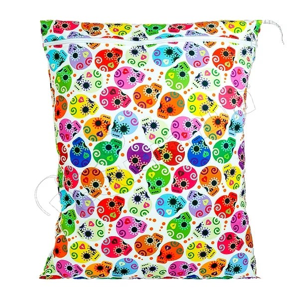Wetbag Diseño Catrinas fondo Blanco