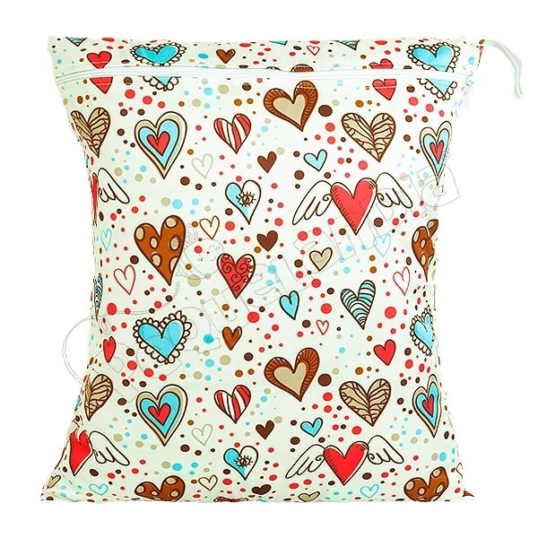 Wetbag Diseño Corazones Diseño