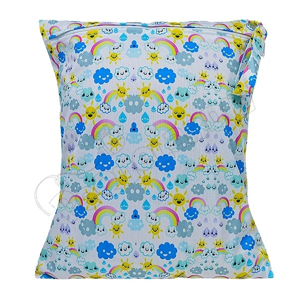 Wetbag Diseño Nubes Arcoiris