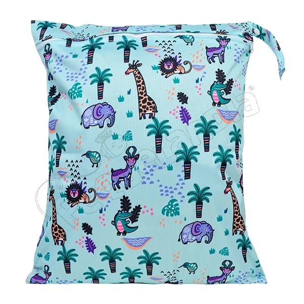 Wetbag Diseño Oasis Fondo Celeste