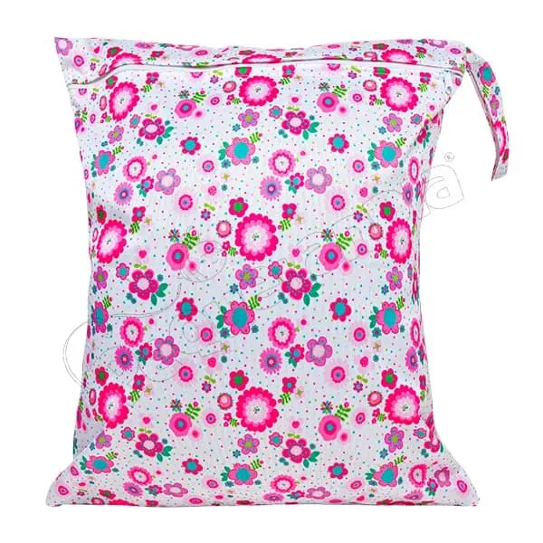 Wetbag Diseño Flores Rosadas