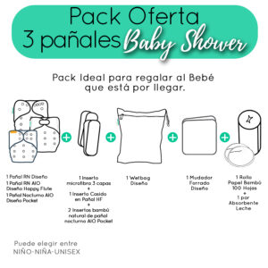 Pack Baby Shower Niña